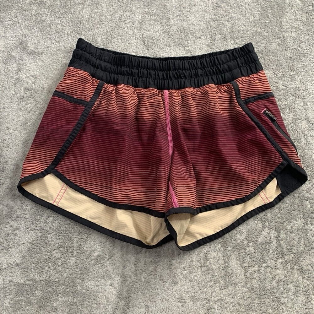 Lululemon Tracker Short III Womens 6 Simply Radiant Pink Workout Gym Athleisure